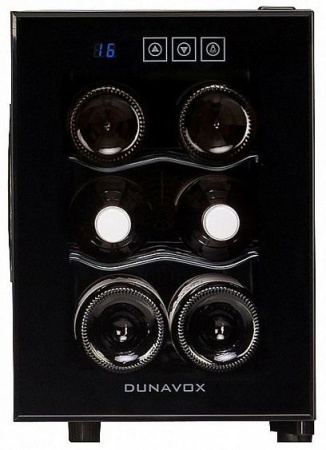 Винный шкаф DUNAVOX dat-6.16c купить с доставкой по Москве и Московской области в интернет-магазине АваТехно