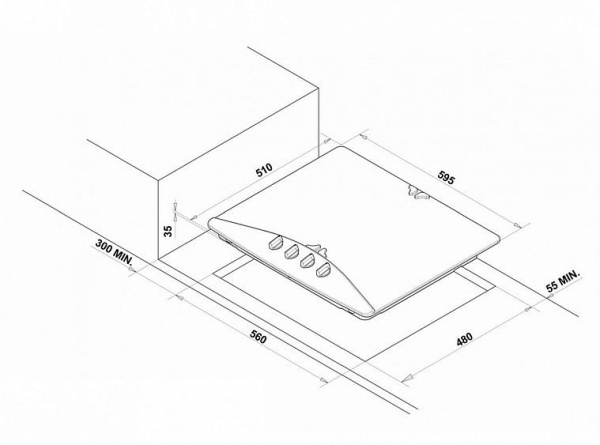 Поверхность ZIGMUND & SHTAIN gn 07.61 d купить с доставкой по Москве и Московской области в интернет-магазине АваТехно
