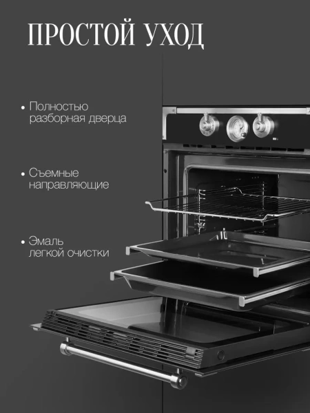 ДУХОВОЙ ШКАФ KUPPERSBERG RC 6911 ANT SILVER купить с доставкой по Москве и Московской области в интернет-магазине АваТехно