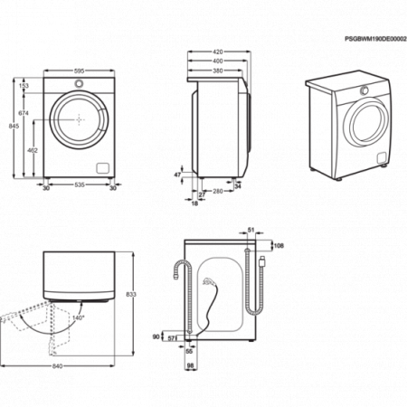 Стиральная машина Electrolux EW6S4R06BX купить с доставкой по Москве и Московской области в интернет-магазине АваТехно