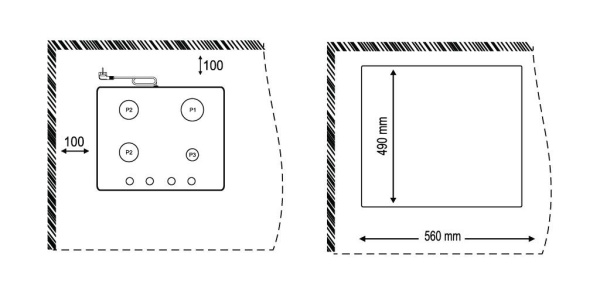Поверхность KORTING hg 665 cx купить с доставкой по Москве и Московской области в интернет-магазине АваТехно