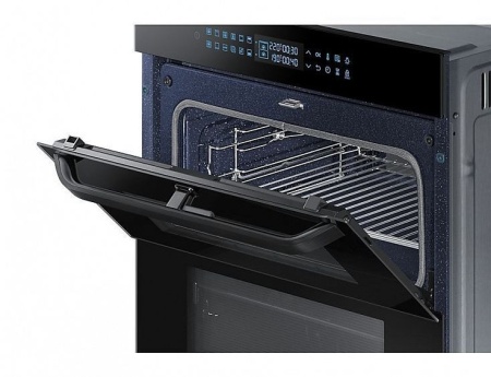 Духовой шкаф Samsung Dual Cook Flex NV75N7646RB черный купить с доставкой по Москве и Московской области в интернет-магазине АваТехно