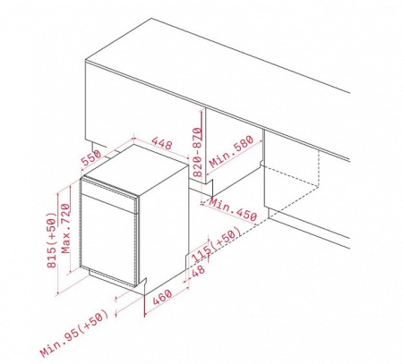 Посудомоечная машина TEKA DW8 41 FI INOX (40782145) купить с доставкой по Москве и Московской области в интернет-магазине АваТехно