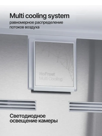 Холодильник Kuppersberg RFCN 2012 X купить с доставкой по Москве и Московской области в интернет-магазине АваТехно