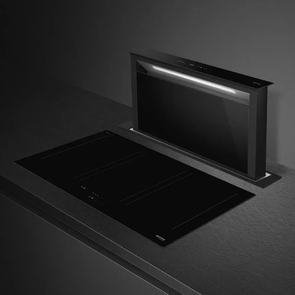 Встраиваемая вытяжка в стол Smeg KDD90CNE купить с доставкой по Москве и Московской области в интернет-магазине АваТехно