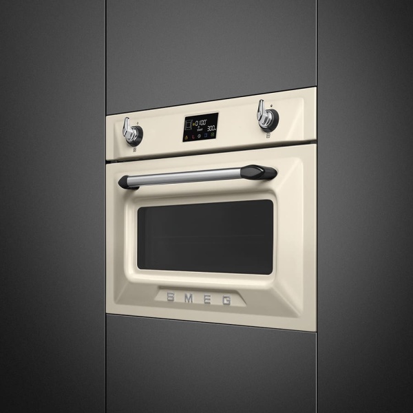 Компактный духовой шкаф Smeg SO4902M1P купить с доставкой по Москве и Московской области в интернет-магазине АваТехно