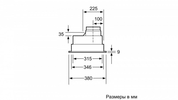 Вытяжка NEFF D5855X1 купить с доставкой по Москве и Московской области в интернет-магазине АваТехно
