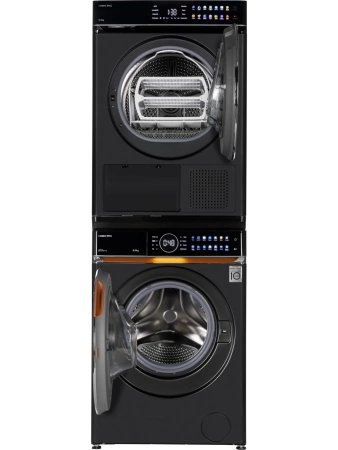 Сушильная машина HIBERG HDQ11 - 10 B + Стиральная машина HIBERG i-DDQ10 - 814 B с тепловым насосом, инверторным мотором и прямым приводом купить с доставкой по Москве и Московской области в интернет-магазине АваТехно