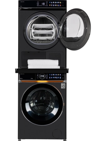 Сушильная машина HIBERG HDQ11 - 10 B + Стиральная машина HIBERG i-DDQ10 - 814 B с тепловым насосом, инверторным мотором и прямым приводом купить с доставкой по Москве и Московской области в интернет-магазине АваТехно