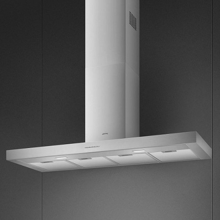 Вытяжка SMEG KBT1200XE купить с доставкой по Москве и Московской области в интернет-магазине АваТехно