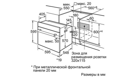 Духовой шкаф SIEMENS hb33gb250 купить с доставкой по Москве и Московской области в интернет-магазине АваТехно