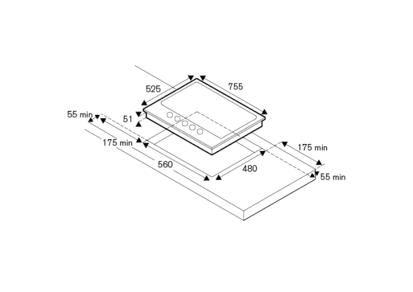 Варочная поверхность BERTAZZONI P755CMODGNE купить с доставкой по Москве и Московской области в интернет-магазине АваТехно