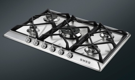 Газовая поверхность SMEG sr975xgh купить с доставкой по Москве и Московской области в интернет-магазине АваТехно