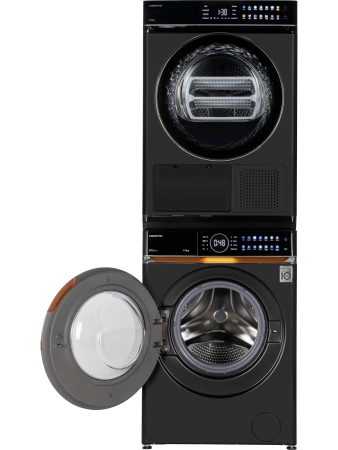 Сушильная машина HIBERG HDQ11 - 10 B + Стиральная машина HIBERG i-DDQ10 - 814 B с тепловым насосом, инверторным мотором и прямым приводом купить с доставкой по Москве и Московской области в интернет-магазине АваТехно