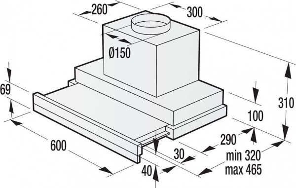 Встраиваемая вытяжка Gorenje BHP 643 ORAW белый/белое стекло купить с доставкой по Москве и Московской области в интернет-магазине АваТехно