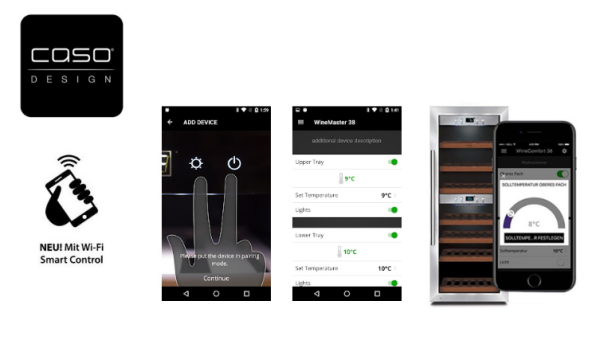 ВИННЫЙ ШКАФ CASO WINECHEF PRO 40 купить с доставкой по Москве и Московской области в интернет-магазине АваТехно