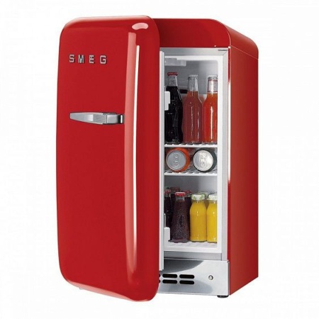 Холодильник SMEG FAB5LRD купить с доставкой по Москве и Московской области в интернет-магазине АваТехно