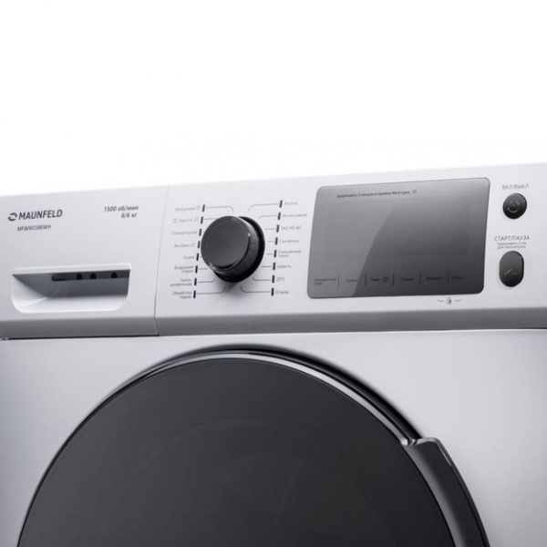 Стиральная машина с сушкой MAUNFELD MFWM1586WH купить с доставкой по Москве и Московской области в интернет-магазине АваТехно