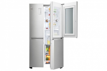 Холодильник Side by Side LG GC-Q247CADC купить с доставкой по Москве и Московской области в интернет-магазине АваТехно