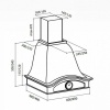 Вытяжка LEX PALERMO 600 WHITE купить с доставкой по Москве и Московской области в интернет-магазине АваТехно