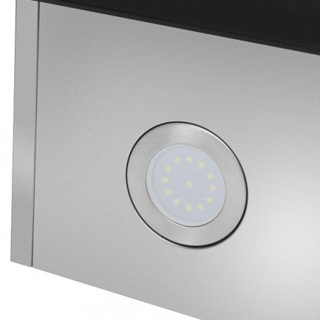 Вытяжка MAUNFELD MERSEY 90 черный/вставка сатин купить с доставкой по Москве и Московской области в интернет-магазине АваТехно