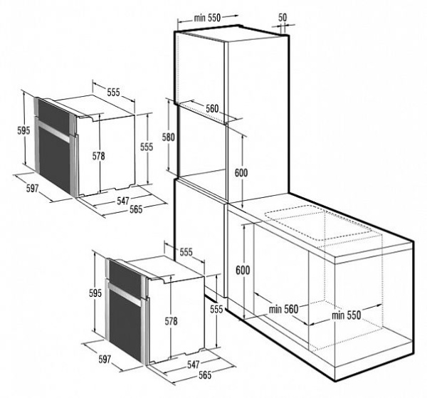 Духовой шкаф GORENJE bo 755 syw купить с доставкой по Москве и Московской области в интернет-магазине АваТехно