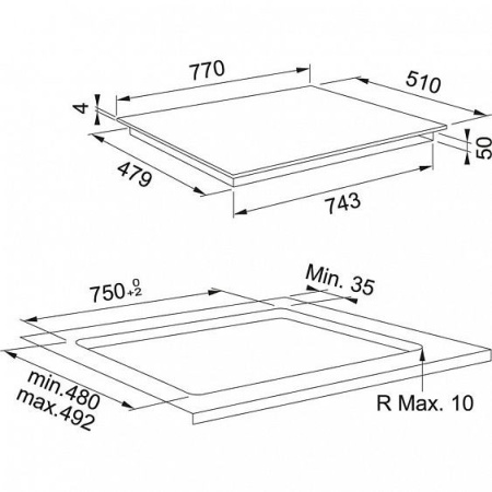 Варочная панель FRANKE FMA 804 I F BK купить с доставкой по Москве и Московской области в интернет-магазине АваТехно