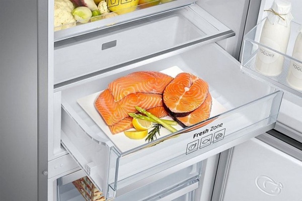 Холодильник Samsung RB38J7515SR нержавеющая сталь купить с доставкой по Москве и Московской области в интернет-магазине АваТехно