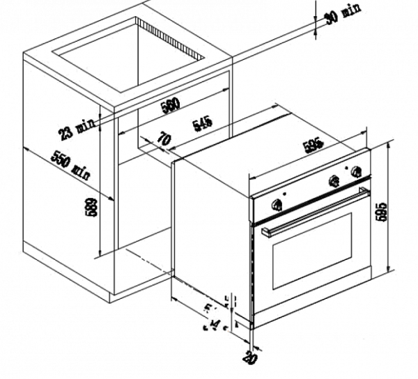 Духовой шкаф ZIGMUND & SHTAIN EN 117.921 W купить с доставкой по Москве и Московской области в интернет-магазине АваТехно