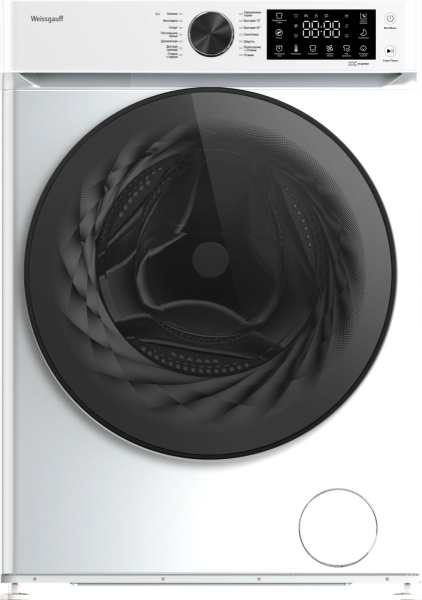 Комплект стиральной и сушильной машины Weissgauff WM 61410 Inverter Steam + WD 6148 D купить с доставкой по Москве и Московской области в интернет-магазине АваТехно