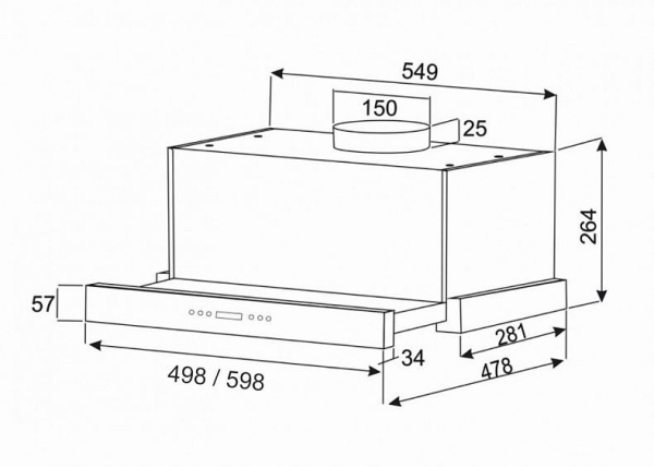 Вытяжка EXITEQ EX-1146 ivory купить с доставкой по Москве и Московской области в интернет-магазине АваТехно