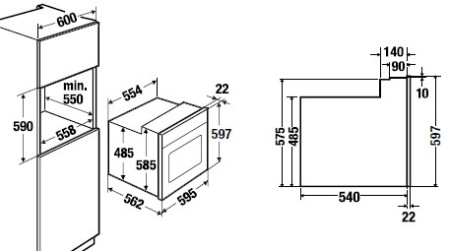 Духовой шкаф KUPPERSBUSCH EEB 6551.0 WX3 Silver Chrome купить с доставкой по Москве и Московской области в интернет-магазине АваТехно