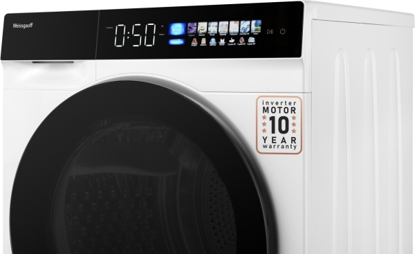 Комплект стиральной и сушильной машины Weissgauff WM 999 Full Touch DC Inverter Steam + WD 999 Heat Pump Full Touch купить с доставкой по Москве и Московской области в интернет-магазине АваТехно