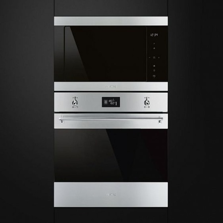 Микроволновая печь SMEG FMI325X купить с доставкой по Москве и Московской области в интернет-магазине АваТехно