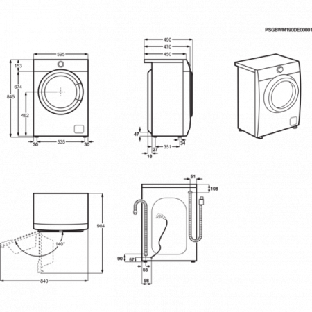 Стиральная машина Electrolux EW6S4 R27BI купить с доставкой по Москве и Московской области в интернет-магазине АваТехно