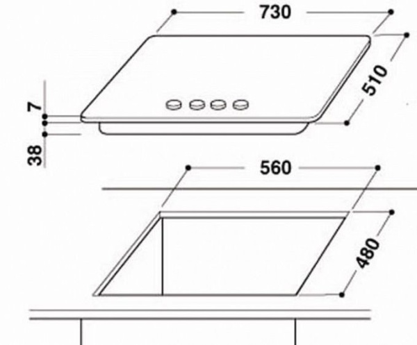Поверхность WHIRLPOOL gma 7522 ix купить с доставкой по Москве и Московской области в интернет-магазине АваТехно