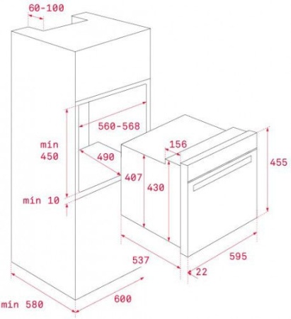 Духовой шкаф TEKA HLC 840 E00(41531020) купить с доставкой по Москве и Московской области в интернет-магазине АваТехно