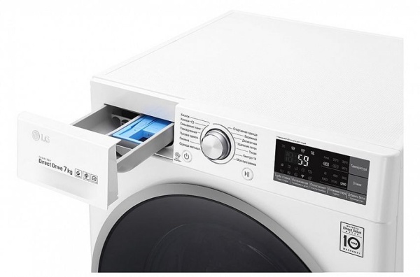 Стиральная машина с фронтальной загрузкой LG F2J7HN1W купить с доставкой по Москве и Московской области в интернет-магазине АваТехно