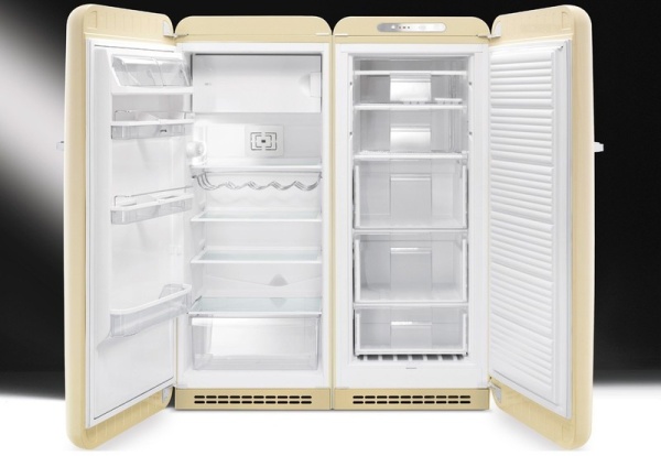 Холодильник SMEG fab28lp1 купить с доставкой по Москве и Московской области в интернет-магазине АваТехно