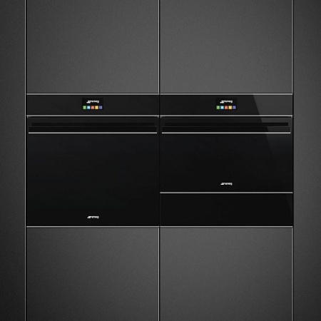 Компактный духовой шкаф Smeg SF4604MCNX купить с доставкой по Москве и Московской области в интернет-магазине АваТехно