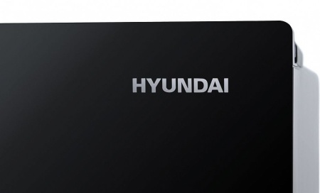 Холодильник HYUNDAI CM5005F черное стекло купить с доставкой по Москве и Московской области в интернет-магазине АваТехно