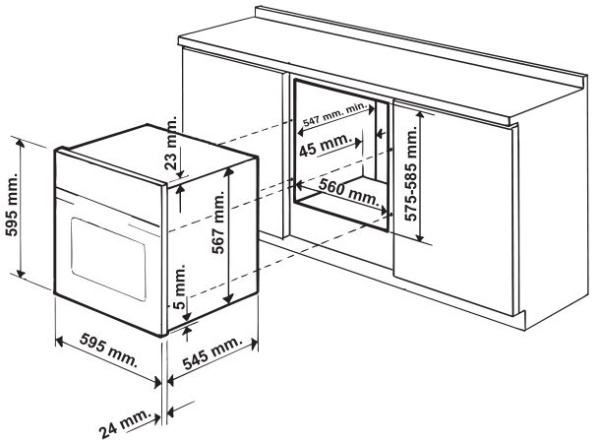 Духовой шкаф HOTPOINT-ARISTON fhr 540 an купить с доставкой по Москве и Московской области в интернет-магазине АваТехно