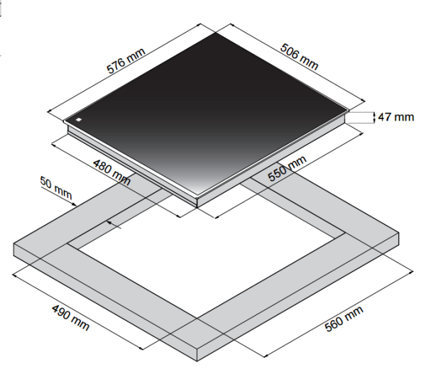 Встраиваемая индукционная варочная панель Zigmund & Shtain CIS 321.60 BX купить с доставкой по Москве и Московской области в интернет-магазине АваТехно