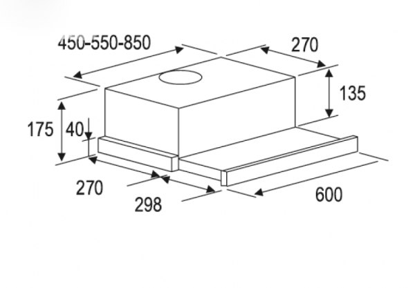 Вытяжка KUPPERSBERG slimlux ii 60 sg купить с доставкой по Москве и Московской области в интернет-магазине АваТехно
