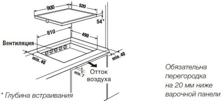 Индукционная варочная панель KUPPERSBUSCH EKI 9652.1 F Facette купить с доставкой по Москве и Московской области в интернет-магазине АваТехно