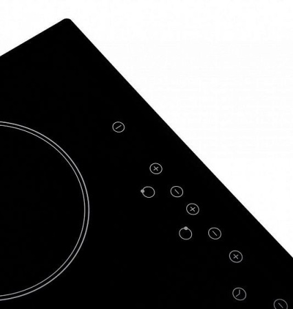 Варочная поверхность HYUNDAI HHE 6450 BG купить с доставкой по Москве и Московской области в интернет-магазине АваТехно