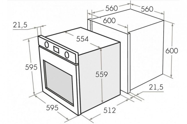 Духовой шкаф MAUNFELD EOEM.589S1 купить с доставкой по Москве и Московской области в интернет-магазине АваТехно