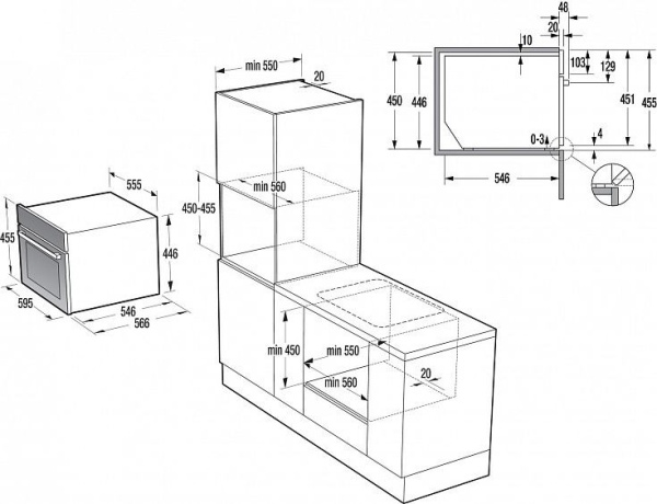 Духовой шкаф GORENJE gcm 512 x купить с доставкой по Москве и Московской области в интернет-магазине АваТехно