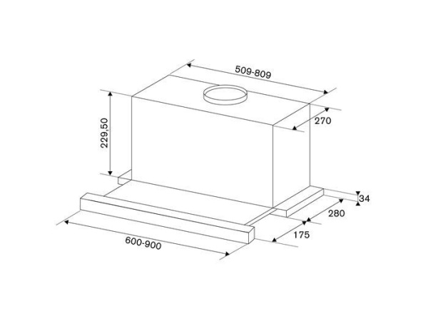 Вытяжка BERTAZZONI KTE60MOD1B купить с доставкой по Москве и Московской области в интернет-магазине АваТехно