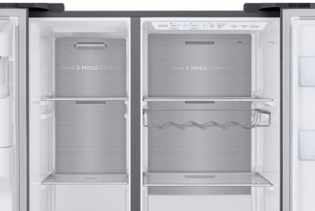 Холодильник Side by Side Samsung RS68N8671SL нержавеющая сталь купить с доставкой по Москве и Московской области в интернет-магазине АваТехно